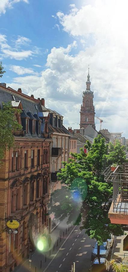 gemütliches Privatzimmer in Mannheims Stadtmitte Exterior foto