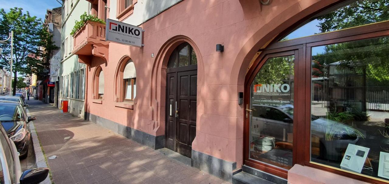 gemütliches Privatzimmer in Mannheims Stadtmitte Exterior foto